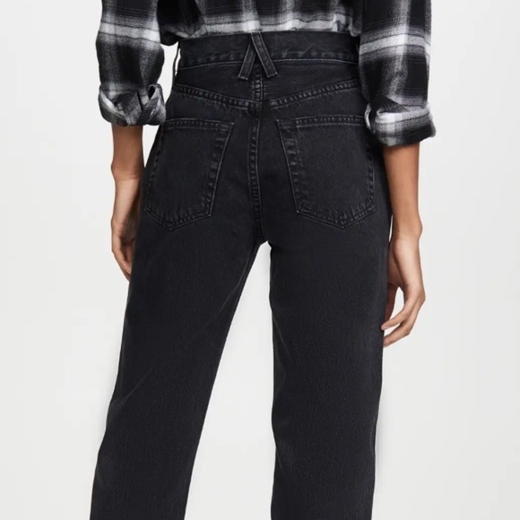 Slvrlake London Straight Leg Jeans Black‎ Sz 28 - Picture 5 of 14